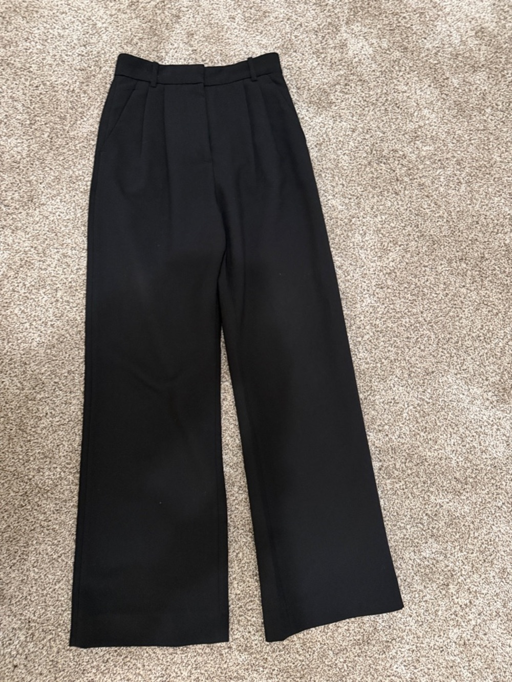 A&F Sloane High-Waist Wide Leg Trousers